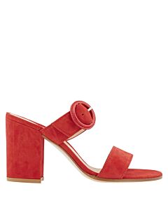 Gianvito Rossi Ladies Two-Band 85 Suede Sandals