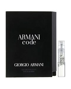 Giorgio Armani Men's ARMANI CODE EDT 0.04 oz Fragrances 3614273636476