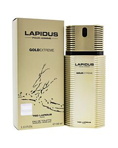 Gold Extreme by Ted Lapidus for Men - 3.4 oz EDT Spray
