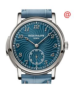Grand Complications Leather Blue Dial Watch