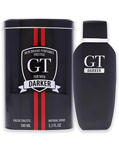GT Darker by New Brand for Men - 3.3 oz EDT Spray