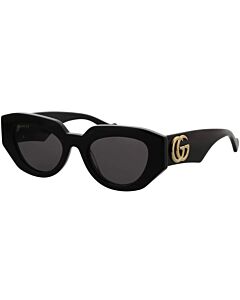 Gucci 51 mm Black Sunglasses