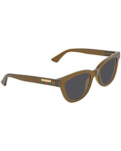 Gucci 51 mm Transparent Brown Sunglasses