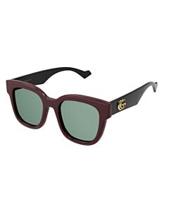 Gucci 52 mm Brown/Black Sunglasses