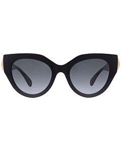 Gucci 52 mm Shiny Black Sunglasses