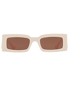 Gucci 53 mm Ivory White Sunglasses