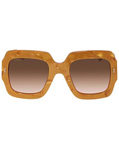 Gucci 53 mm Yellow Pearl Sunglasses