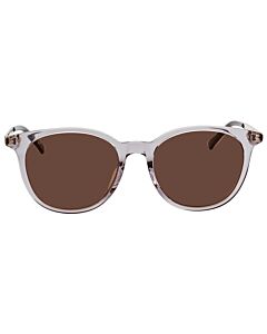 Gucci 54 mm Gold/Grey Sunglasses