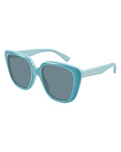Gucci 54 mm Light Blue Sunglasses
