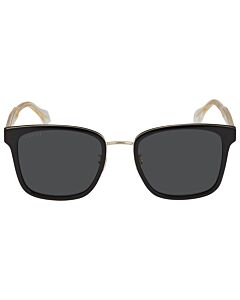 Gucci 55 mm Black/Crystal Sunglasses