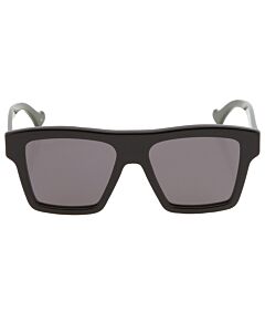 Gucci 55 mm Black/Green Sunglasses