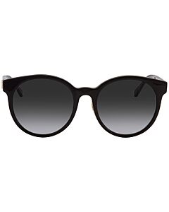 Gucci 55 mm Black, Red, Ivory Sunglasses
