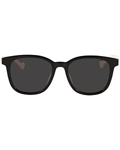 Gucci 55 mm White/Black Sunglasses