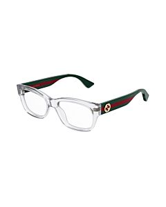 Gucci 55 mm Crystal/Green Eyeglass Frames
