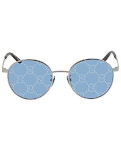 Gucci 55 mm Silver Sunglasses