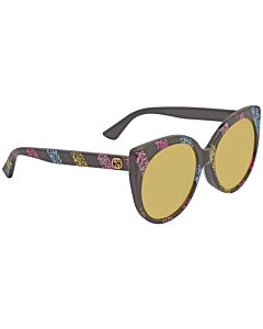 Gucci 57 mm Black- Multicolor Sunglasses