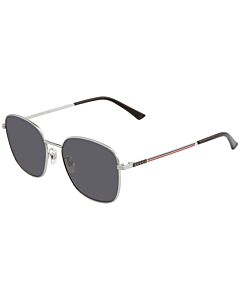 Gucci 57 mm Silver Sunglasses
