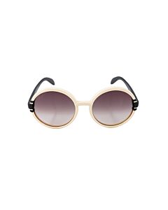 Gucci 58 mm Ivory/Black Sunglasses