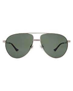 Gucci 59 mm Shiny Silver Sunglasses