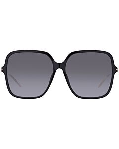 Gucci 60 mm Black/Gold Sunglasses