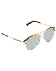 Gucci 60 mm Havana Sunglasses