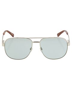 Gucci 60 mm Silver Sunglasses
