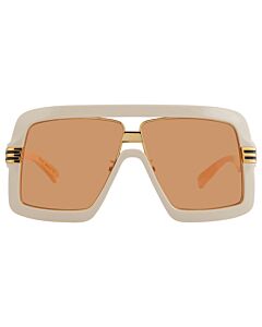 Gucci 60 mm White Sunglasses