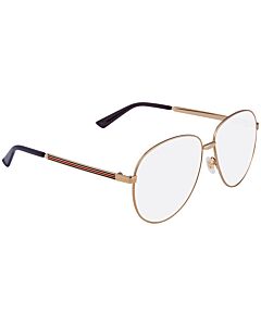 Gucci 61 mm Gold Eyeglass Frames