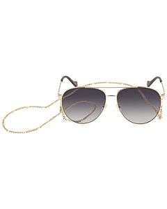 Gucci 61 mm Gold Sunglasses