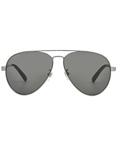 Gucci 61 mm Gunmetal Sunglasses