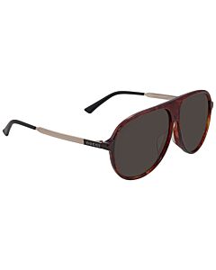 Gucci 61 mm Havana Sunglasses