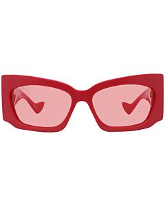 Gucci 62 mm Red Sunglasses