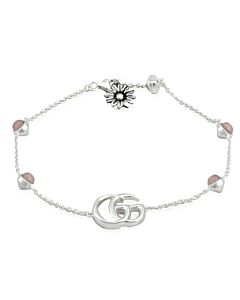 Gucci Double G Bracelet With Flower