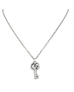 Gucci Double G key necklace