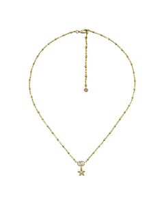 Gucci Flora 18k necklace with diamonds