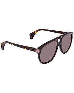 Gucci GG0525 60 mm Havana Sunglasses
