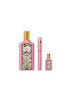 Gucci Ladies Flora Gorgeous Gardenia Gift Set Fragrances 3616303784812