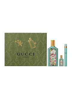 Gucci Ladies Flora Gorgeous Jasmine Gift Set Fragrances 3616304679124