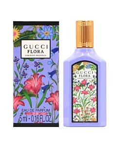 Gucci Ladies Flora Gorgeous Magnolia EDP Spray 0.16 oz Fragrances 3616303470883