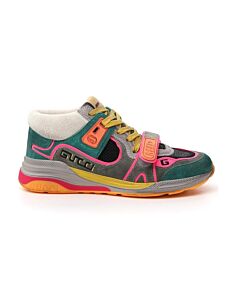 Gucci Ladies Ultrapace Mid-Top Sneakers