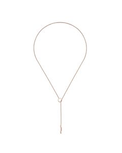 Gucci Link to Love Lariat Rose Gold Necklace  - YBB662110002