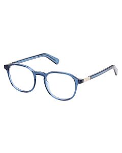 Guess 48 mm Shiny Blue Eyeglass Frames