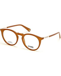 Guess 50 mm Orange Eyeglass Frames