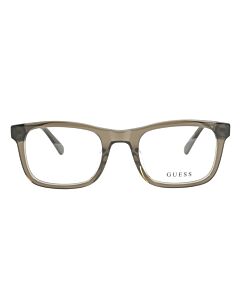Guess 51 mm Shiny Light Brown Eyeglass Frames