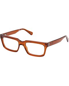 Guess 53 mm Shiny Light Brown Eyeglass Frames