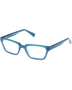 Guess 54 mm Shiny Blue Eyeglass Frames