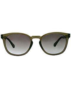Guess 54 mm Shiny Dark Green Sunglasses