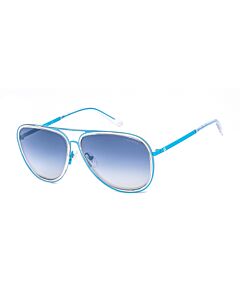 Guess 64 mm Blue Sunglasses