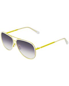 Guess 64 mm Yellow Sunglasses