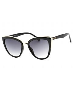 Guess Factory 55 mm Shiny Black Sunglasses